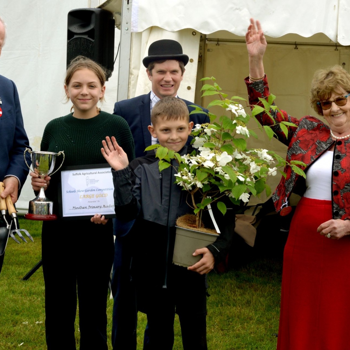 Suffolk Show - Large Gold - Mendham Primary School